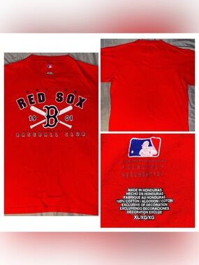 Boston Red Sox VINTAGE MLB Genuine Merchandise Short Sleeve T Shirt Men’s XL